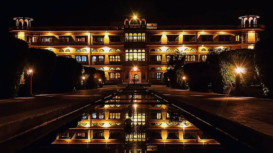 Exterior View of Umaid Palace Hotel Kalakho Dausa Rajasthan