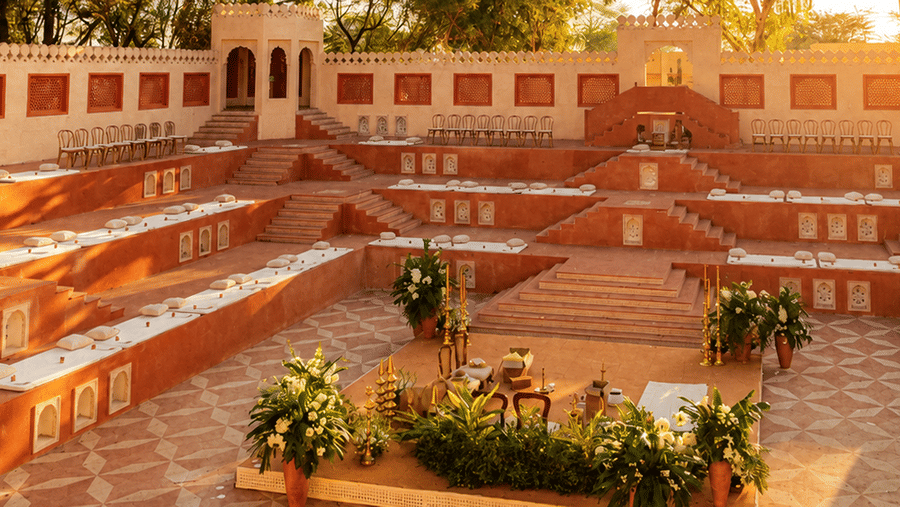 Stepwell Night-Destination Weddings at Umaid Palace Dausa-5
