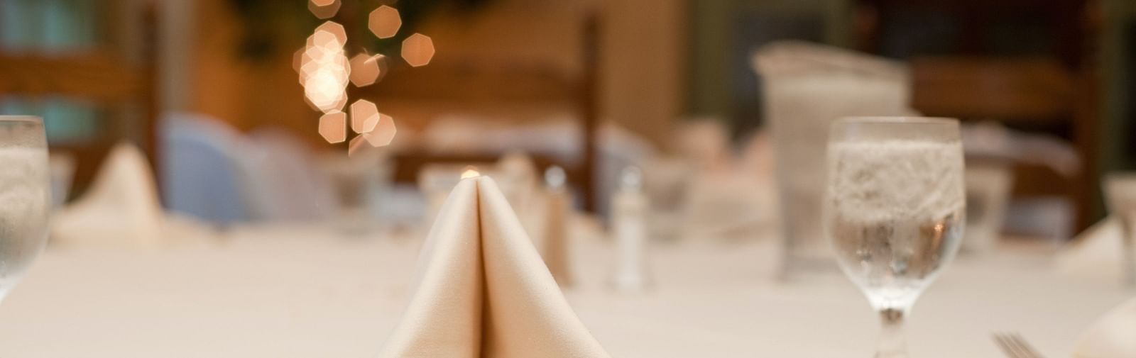 napkins on a table- Tapovana, Sakleshpura