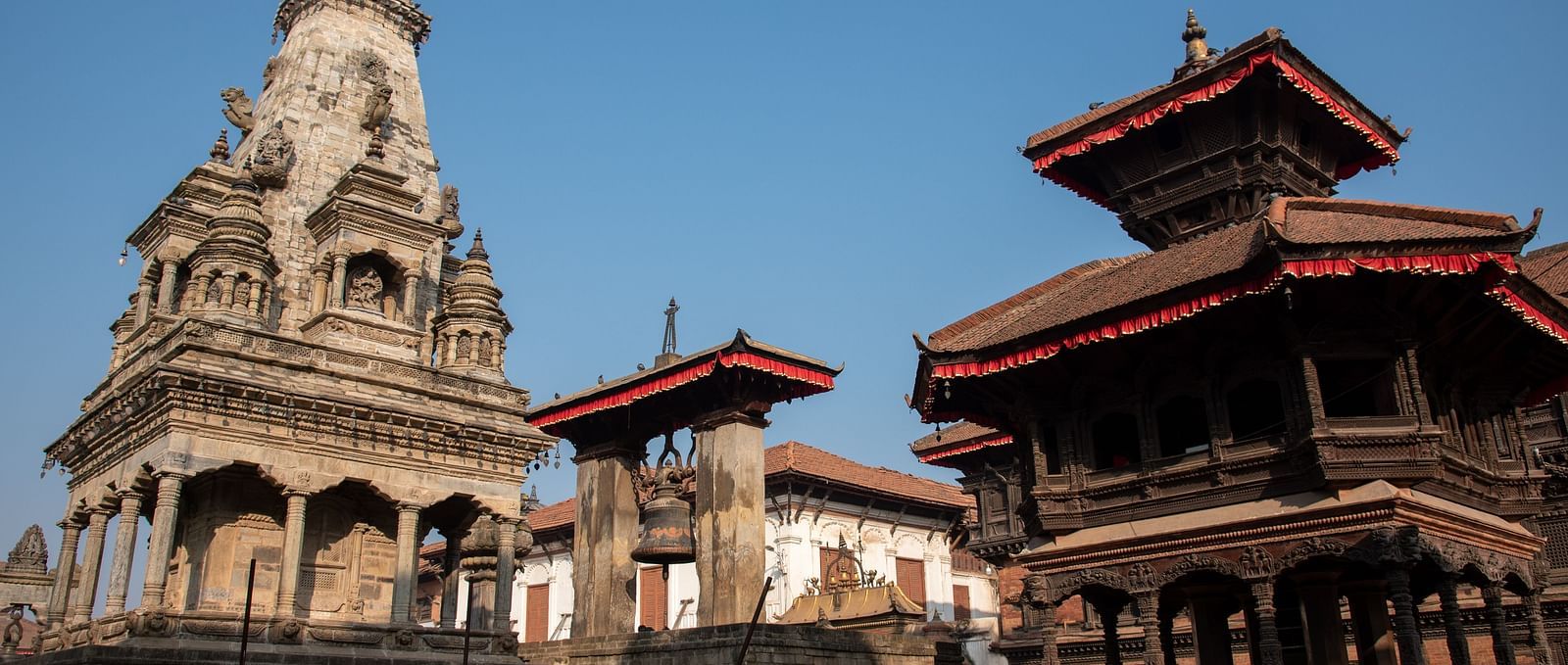 Vatsala temple structure during the day time