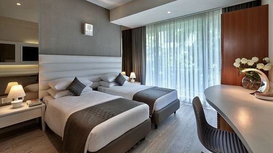 Deluxe Twin Bed Rooms in Gurugram