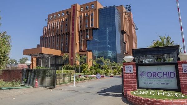 orchid hotel exterior view new angle - The Orchid Hotel Pune