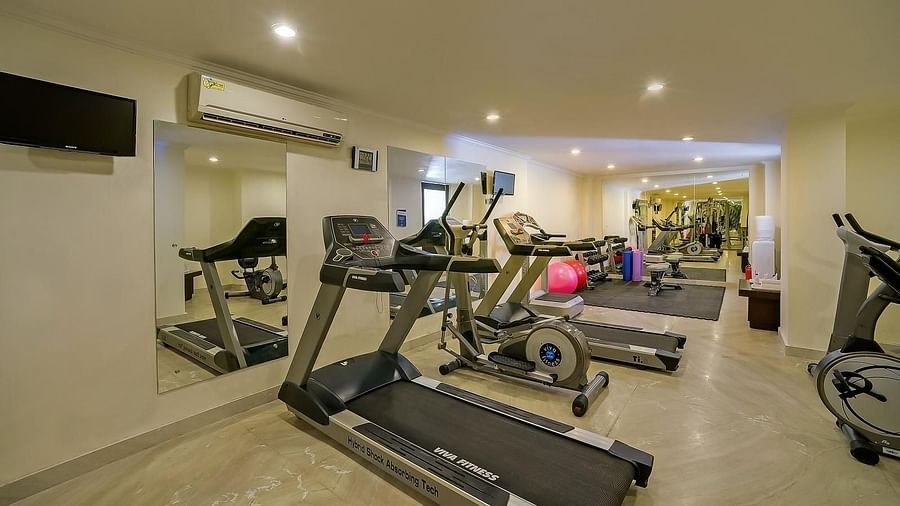 Fitness Center at Hotel Royal Sarovar Portico Siliguri Hotels