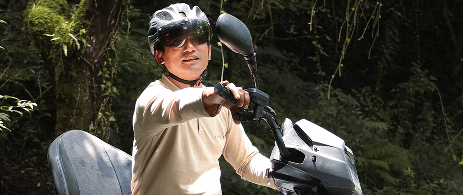 ATV adventure experience at Kavya Himalayas luxury resort in Nagarkot, Nepal