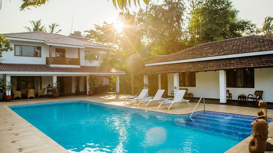 Pool, Hamsa Villas Goa, Best Resort In Goa