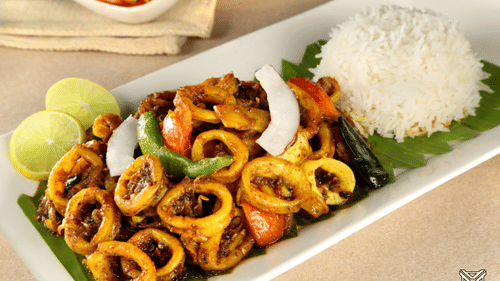 Seafood Dishes at Abad Plaza