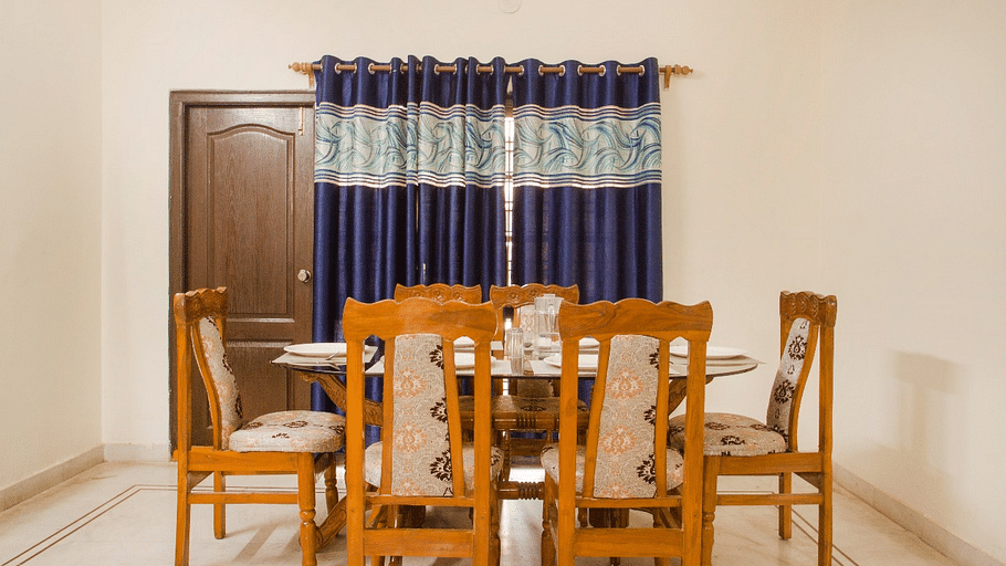 Living area at Hotel NirmalVilla Cherry Service Apartment - Begumpet Hyderabad 5