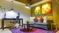 EXECUTIVE WORK STATION at Davanam Sarovar Portico Suites Bangalore