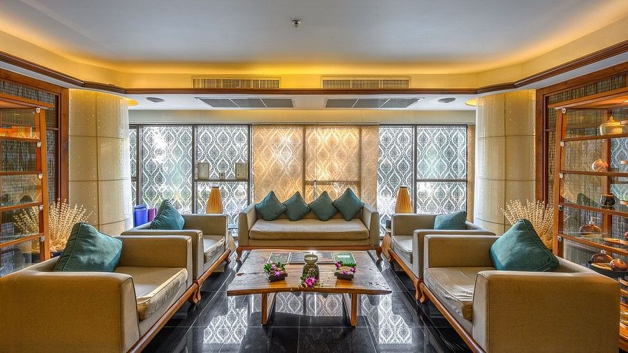 waiting area at the Maikhao Dream Spa