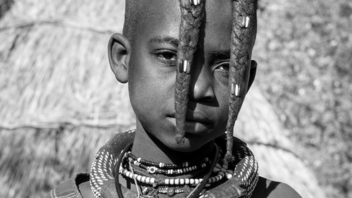 indigenous child of Andaman tribes