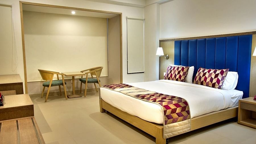 Interconnecting Family Room at Purple Cloud Hotel - The Smart Bangalore Airport City Hotel 3
