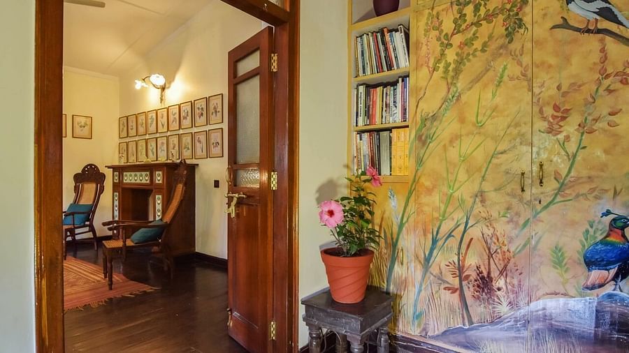 Image of interior of living area of a Hotel Room at Shaheen Bagh Resort Dehradun
