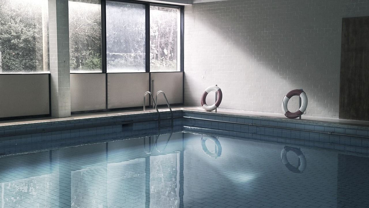 Image of an indoor Swimming pool