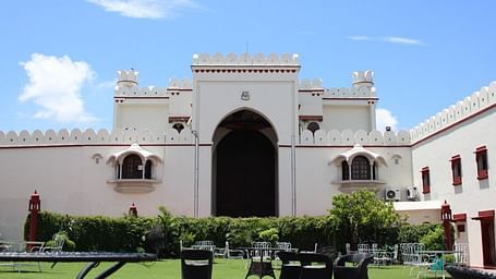 A facade image of The Fort Ramgarh