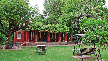 An image of Maharani Bagh Orchard Retreat is located in Pali, Rajasthan.