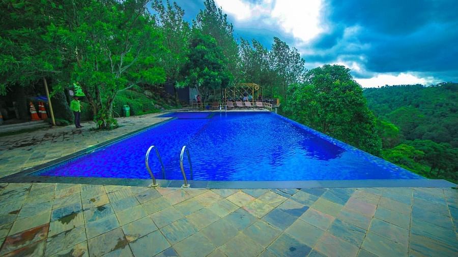 Another view of the Swimming Pool at Grand Palace, Yercaud