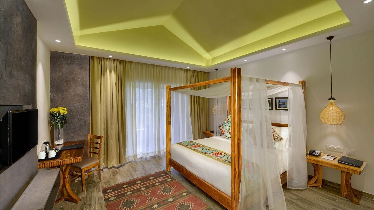 Millpond room image with cosy bed and beautiful ambience.