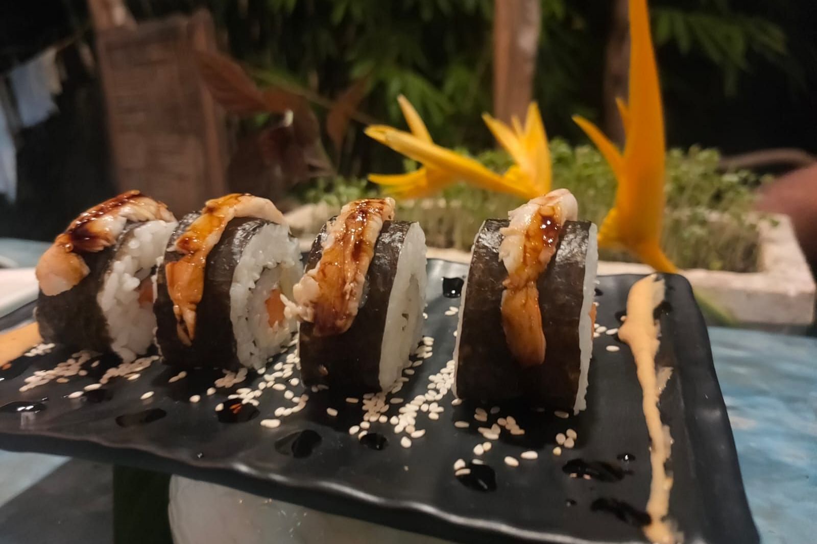 Sushi in a plate | Matsya Island Retreat