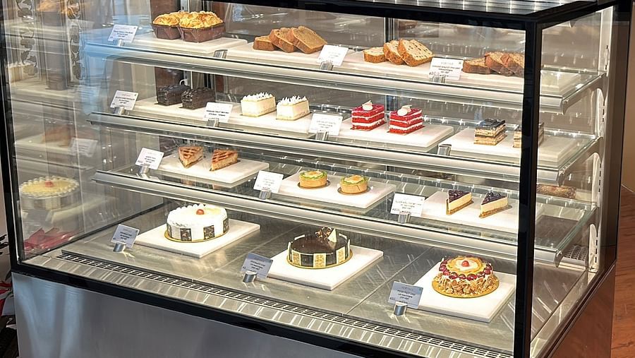 An image of our Patisserie Restaurant with dessert options
