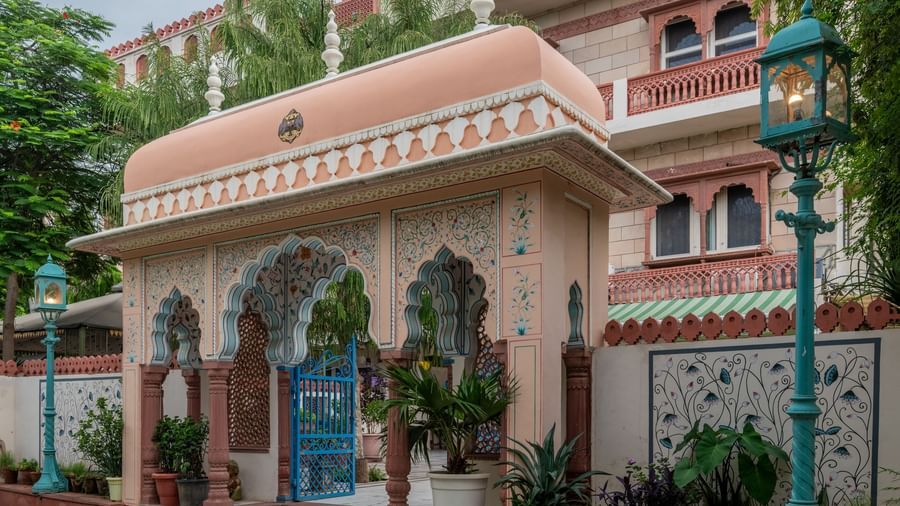 Facade- Heritage Hotel in Jaipur-Suryaa Villa - 12