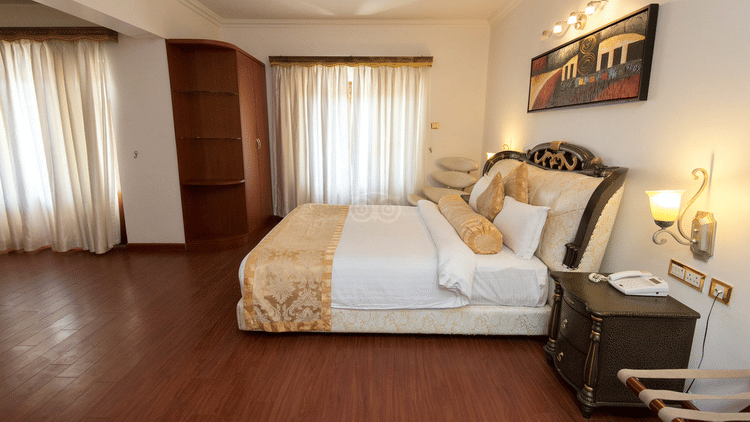 pool view suite at White Pearl Resort by Rosetum