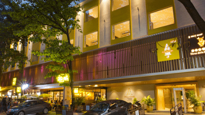 Exterior view of a Hotel by TGI Hotels and Resorts