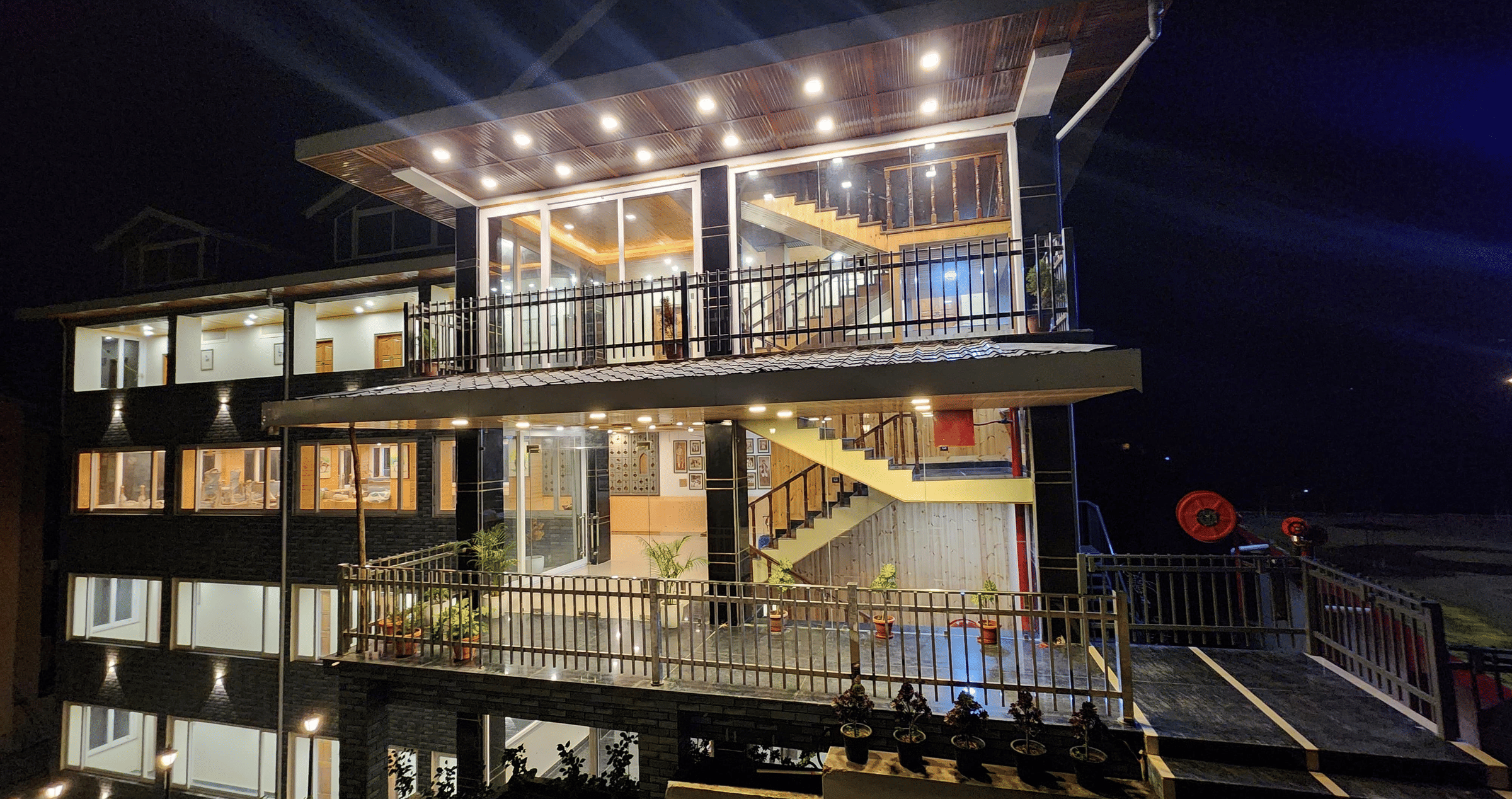 Pine Tree Hotel Shimla, exterior view of the upcoming mountain property