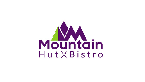 Mountain hut bistro logo