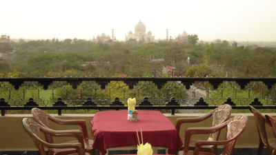Hotel Taj Plaza Agra Rooftop Cafe Hotel Taj Plaza Agra 13