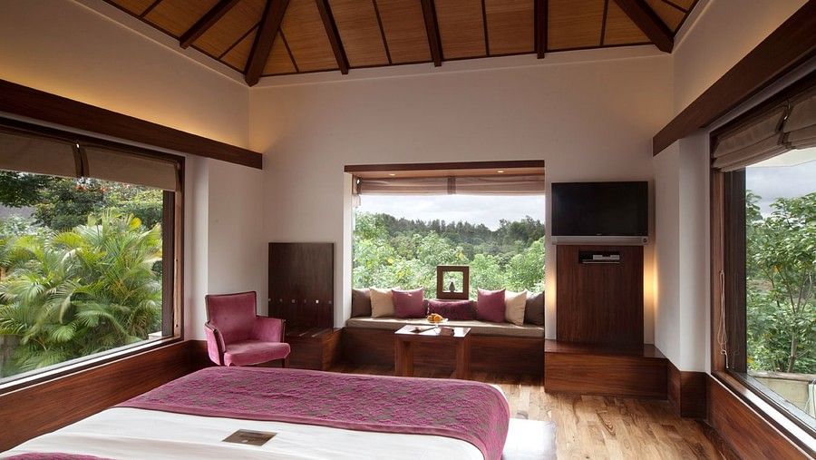 bedroom in The Terrace Room