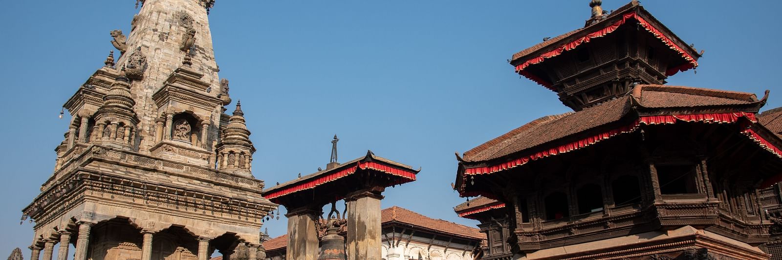 Vatsala temple structure during the day time