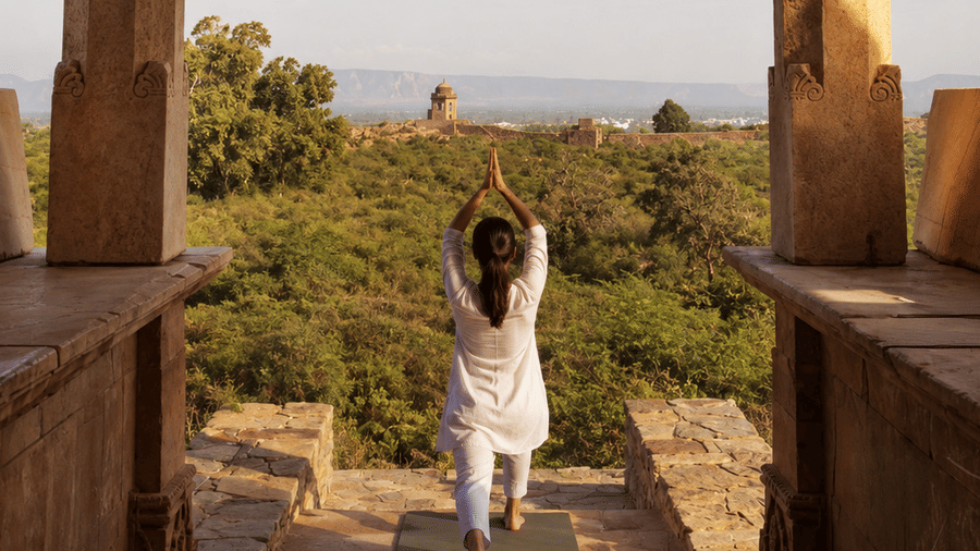 Yoga at Forts and Temples-Surya Bagh-Ajabgarh