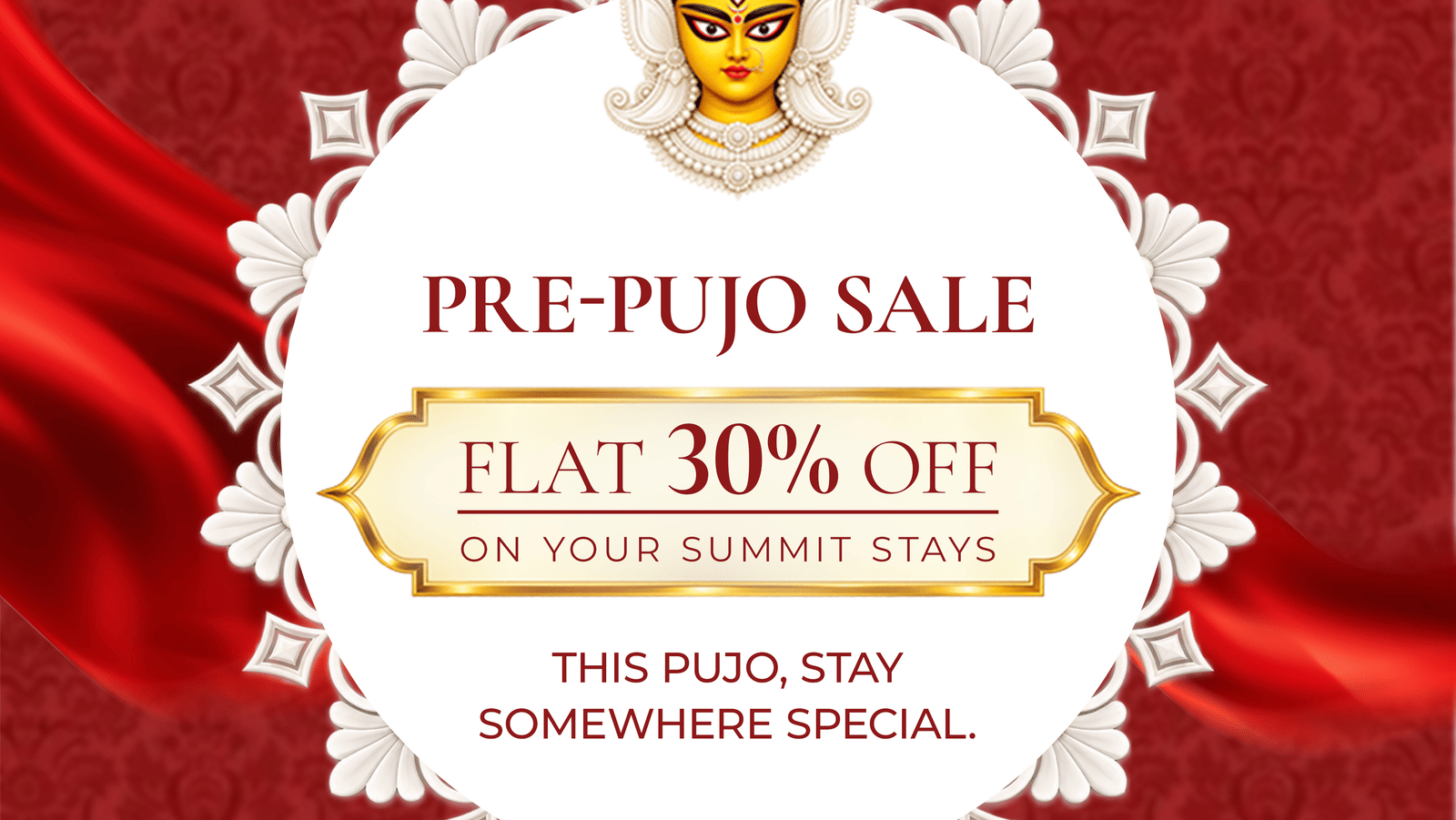 Grab this pre-pujo sale and book your stay with us and enjoy 30% off on your stay at Summit Hotels & Resorts.