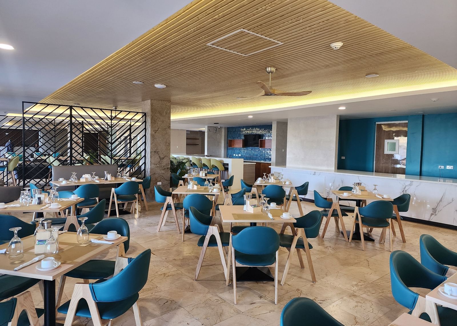 Alexander Dining in montego bay, jamaica with elegant seating and a welcoming ambience - Hotel 39, Jamaica