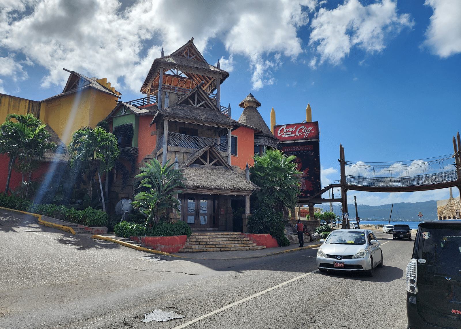 An image of the most popular entertainment place in Jamaica, Coral Cliff, seen during a sunny day - Hotel 39, Jamaica