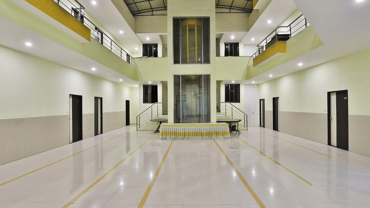 Lobby area of VITS Select, Bharuch.