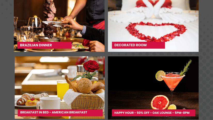 An overview of a romantic package banner by Ramada by Wyndham Addis, Addis Ababa.