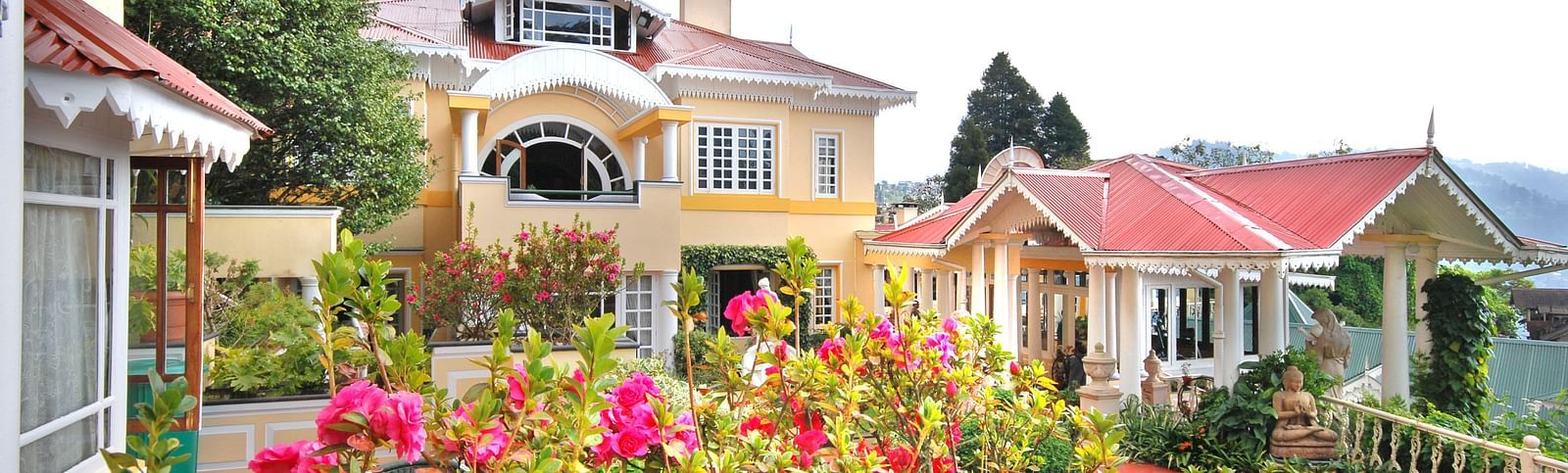 exterior facade of the resort - Mayfair Hill Resort, Darjeeling