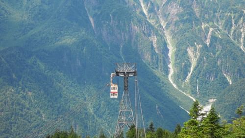 ropeway at tiffin top