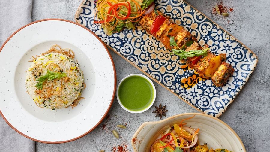 Another table where savouries and other mouthwatering dishes are presented | Kavya Resort and Spa, Nagarkot