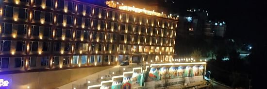 The facade of the Orchid Hotel Shimla