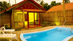 Bamboo pool villa in Abad Whispering Palms, Resort in Kumarakom