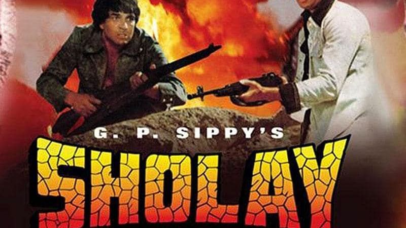 Poster of Sholay