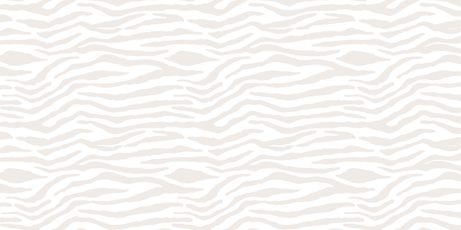 A subtle, abstract background pattern with light beige wavy lines on a white canvas, reminiscent of animal print.