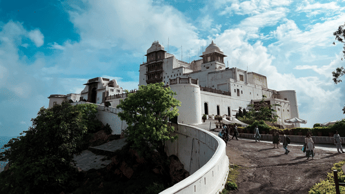 View of Monsoon Palace Udaipur