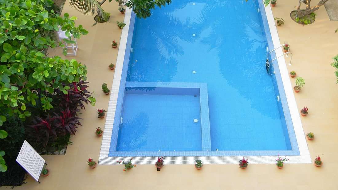 Swimming Pool at Mahodadhi Palace - A Beach View Heritage Hotel in Puri