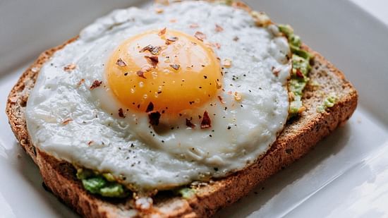 Sunny Side Up On Toast