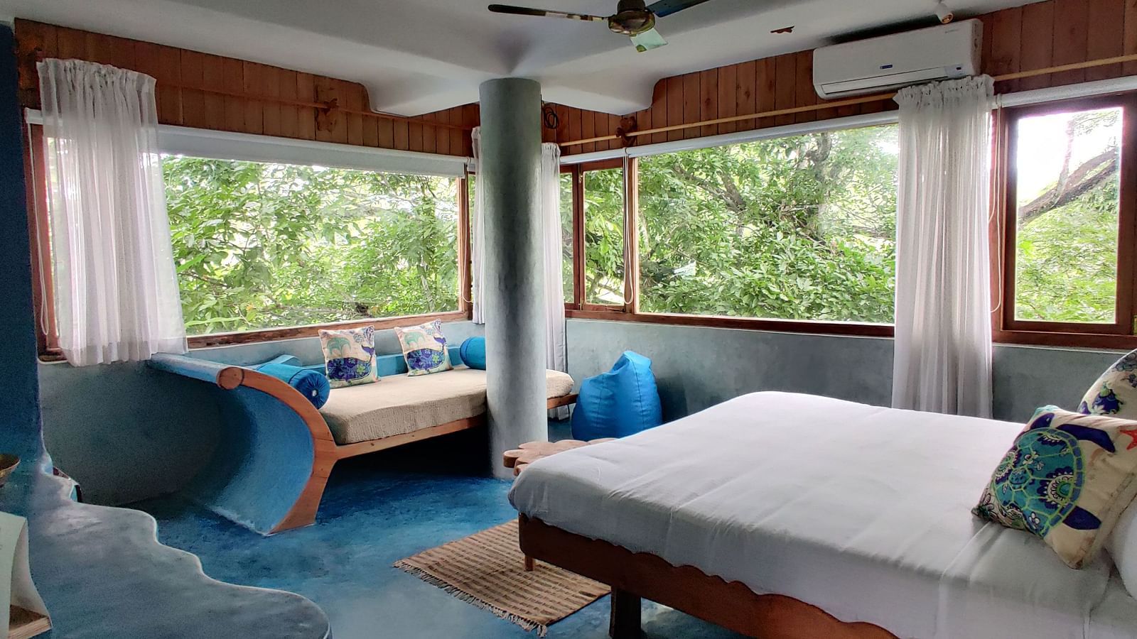 Ocean-Serene Luxurious Ocean Room with nature views, designed to provide an immersive and tranquil experience.