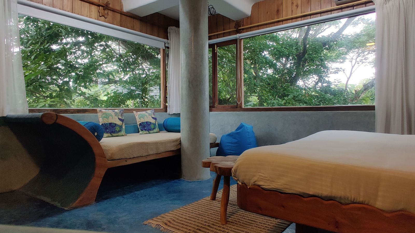 Serene Luxurious Ocean Room with nature views, designed to provide an immersive and tranquil experience.