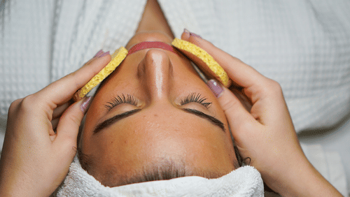 person getting a massage 